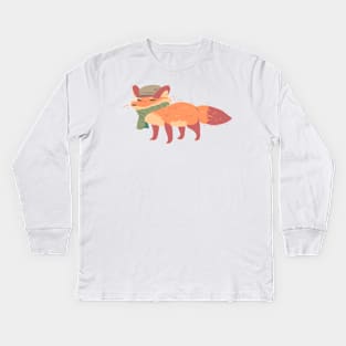 Dapper Fox Kids Long Sleeve T-Shirt